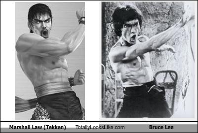 Marshall Law looks like Bruce Lee