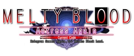 Melty Blood Actress Again Current Code - logo
